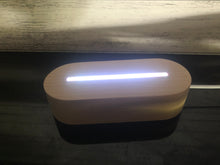 Load image into Gallery viewer, BASE ONLY - NIGHT LIGHT - WARM WHITE - NATURAL WOOD OVAL