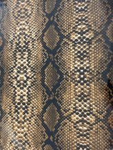 Load image into Gallery viewer, HTV Animal PU Designs - Brown Snake Skin AP003
