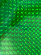 Load image into Gallery viewer, HTV Metallic Laser Cube - Green MC004
