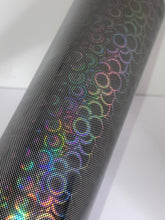Load image into Gallery viewer, HTV Metallic/Holographic Designs - CD Black LD006
