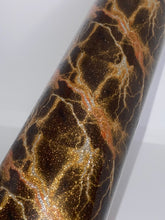 Load image into Gallery viewer, HTV Mystical Lightning Glitter - Gold ML002
