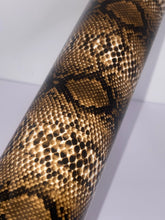 Load image into Gallery viewer, HTV Animal PU Designs - Brown Snake Skin AP003
