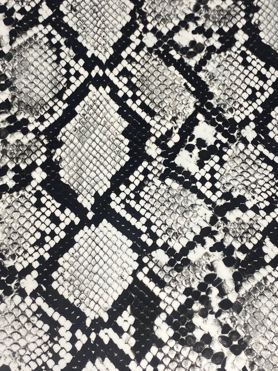 HTV Animal PU Designs - White Snake Skin AP001 – WA Blanks