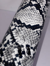 Load image into Gallery viewer, HTV Animal PU Designs - White Snake Skin AP001
