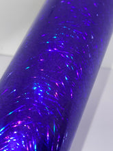 Load image into Gallery viewer, HTV Metallic Laser Fiber Glass - Blue FG005
