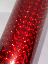 Load image into Gallery viewer, HTV Metallic Laser Cube - Red MC006
