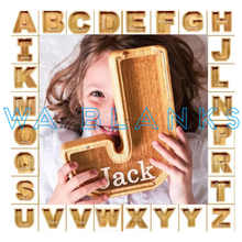 Load image into Gallery viewer, Letter Money Boxes - wooden
