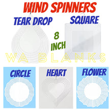 Load image into Gallery viewer, Sublimation Wind Spinners 8 INCH
